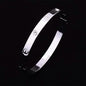 2-Piece: Women's Stainless Steel Zircon Inlay Bracelet