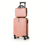 2-Piece Spinner Luggage Set – 20” Carry-On & 14” Crossbody Handbag