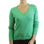 Womens V Neck Long Sleeve Sweater - Assorted Sizes