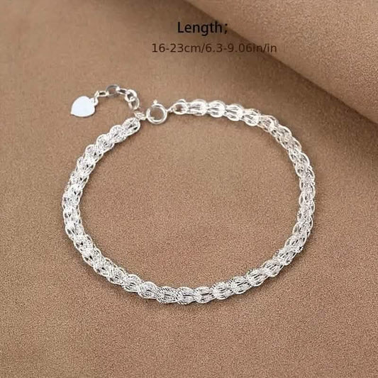 Silver Ultra Sparkle Glitter Bracelet