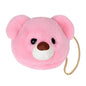 Super Cute Faux Fur Women's Handbag Bear Head Animal
