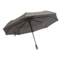 TAHARI® Automatic Open & Close Compact Travel Umbrella With Contour Handle