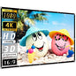 Taotique 4K Movie Projector Screen 16:9 HD Foldable and Portable