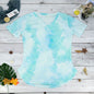 Tie-dye V-neck Tee