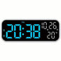 TIMESS Large Display LED Digital Alarm Clock