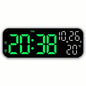 TIMESS Large Display LED Digital Alarm Clock