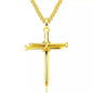 Titanium Steel Casting Steel Nails Cross Men's Pendant Punk Style