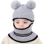 Toddler Fleece Lined Winter Bear Hat
