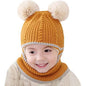Toddler Fleece Lined Winter Bear Hat