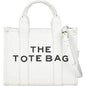Trendy Leather Tote Bag Small Personalized Top Handle Crossbody Handbags