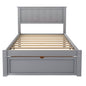 Twin Size Platform Bed with Storage