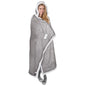Ultra Soft Sparkle Chic Hooded Throw Blanket