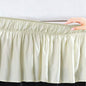 Undercliff Easy Wrap Elastic Ruffled 16 Bed Skirt