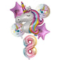 Unicorn Balloons for Birthday Decorations