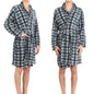 Unisex Fleece Robe with Pockets - Assorted Colors