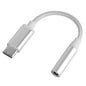 USB-C Type C Adapter Port to 3 .5mm Aux Audio Jack