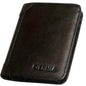 Vintage Style Men's RFID Blocking Wallet Large Capacity with Multiple Card Slots