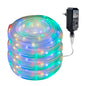 Waterproof 75.5 Ft. 200 LED Colorful Rope String Fairy Lights