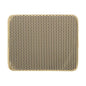 Waterproof EVA Double Layer Cat Litter Trapping Pet Litter Box Mat Clean Pad