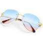 Women Aviation Polycarbonate UV 400 Sunglasses
