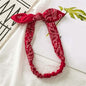 Women Fashion Sweet Retro Print Headbands