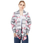Women Open Front Long Sleeve Cardigan