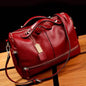 Women PU Leather Tote Handbag Pillow Shoulder Crossbody Satchel Bag