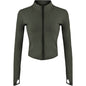 Women's Athletic Full Zip Lightweight Workout Jacket