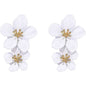 Women's Boho Flower Shaped Daisy Stud Earrings