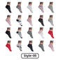 Women’s Breathable Stylish Colorful Fun No Show Low Cut Ankle Socks