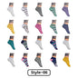 Women’s Breathable Stylish Colorful Fun No Show Low Cut Ankle Socks