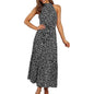 Women’s Casual Halter Neck Sleeveless Long Maxi Dress  - Assorted Styles