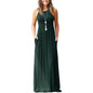 Women's Fashion Summer Sleeveless Racerback Loose Plain Maxi Dresses