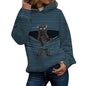 Women's Hoodie Pullover Cat Graphic Casual Daily Basic Hoodies Sweatshirts