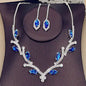 Women's Hoop Earrings and Necklace