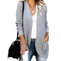 Women's Long Sleeve Knit Cardigan Sweater