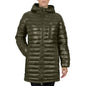 Women's Puffer Bubble Jacket With Non-Detachable Hood
