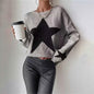 Women's Ribbed Knit Pullover Sweater