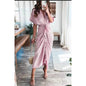 Women's Shirt Maxi Long Dress