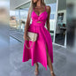 Women‚Äòs Split Cut Out Midi Dress