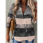 Women's Striped Casual Long Sleeve Shirt