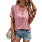 Women's T shirt V Neck