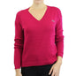 Womens V Neck Long Sleeve Sweater - Assorted Sizes